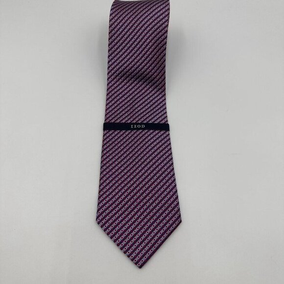 Lot 3 Mens Silk Classic Ties Izod Daniel De Fasson Rooster Blue Red New - Picture 14 of 16